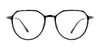 iCHILL C7016 Eyeglasses | Size 52 / Black & Silver