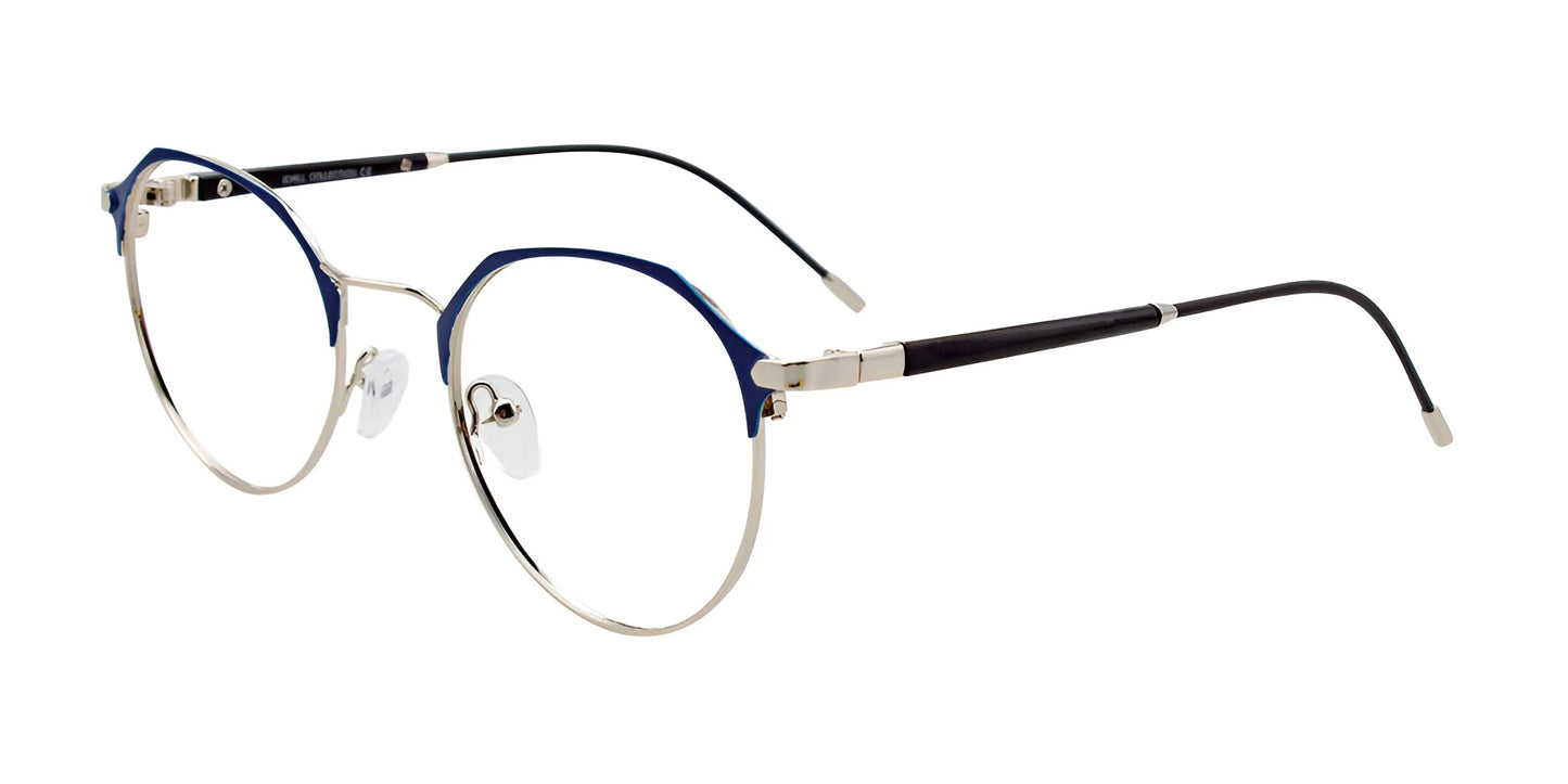 iCHILL C7022 Eyeglasses Blue & Silver