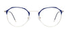 iCHILL C7022 Eyeglasses | Size 49 / Black & Silver