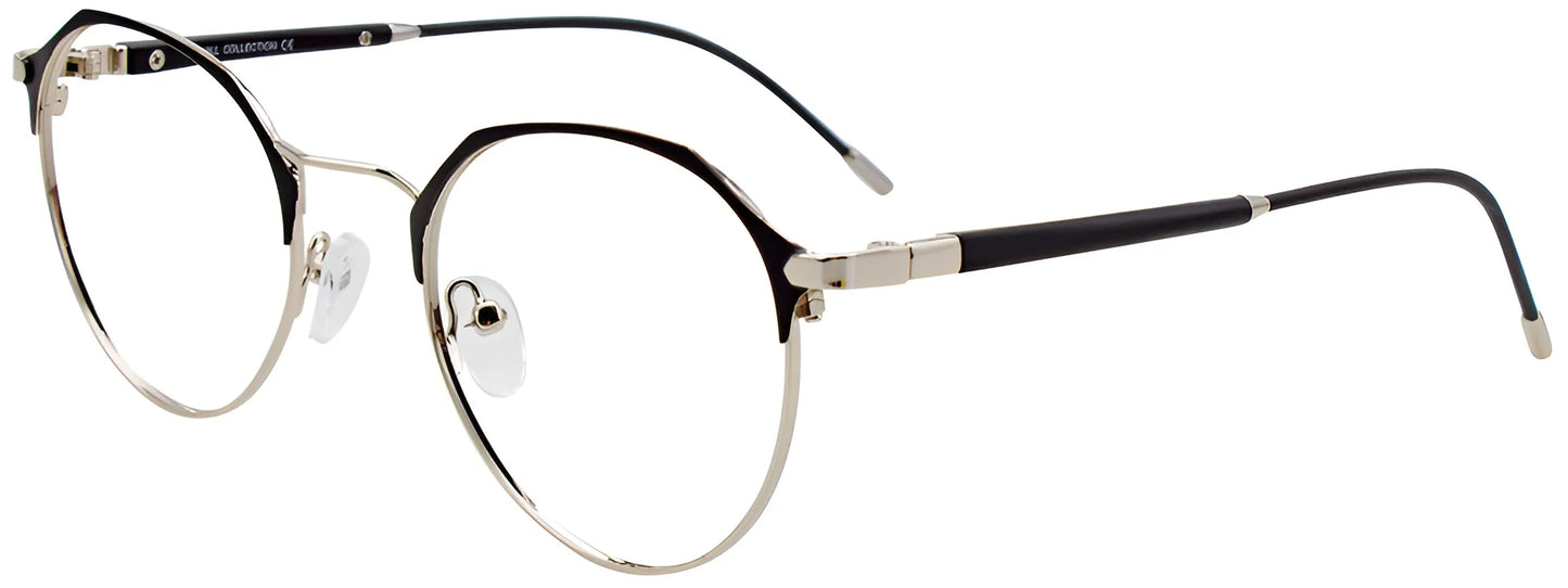 iCHILL C7022 Eyeglasses Black & Silver