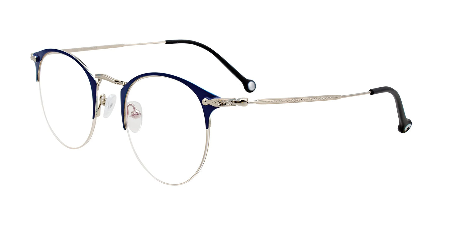 iCHILL C7023 Eyeglasses Blue & Silver