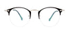 iCHILL C7023 Eyeglasses | Size 46 / Black & Silver