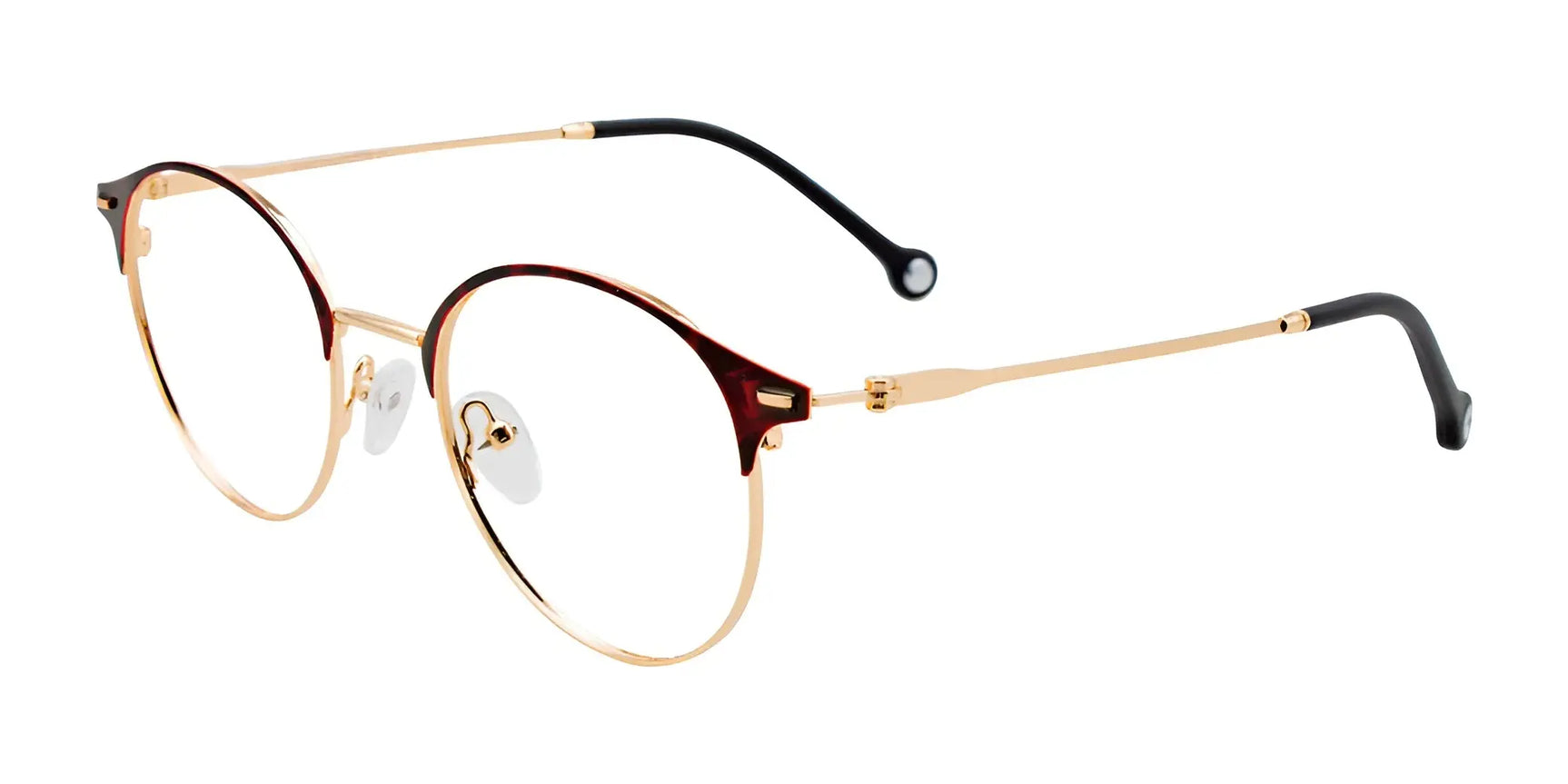 iCHILL C7025 Eyeglasses Demi Red & Gold