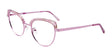 iCHILL C7029 Eyeglasses Light Pink Crystal Marbled