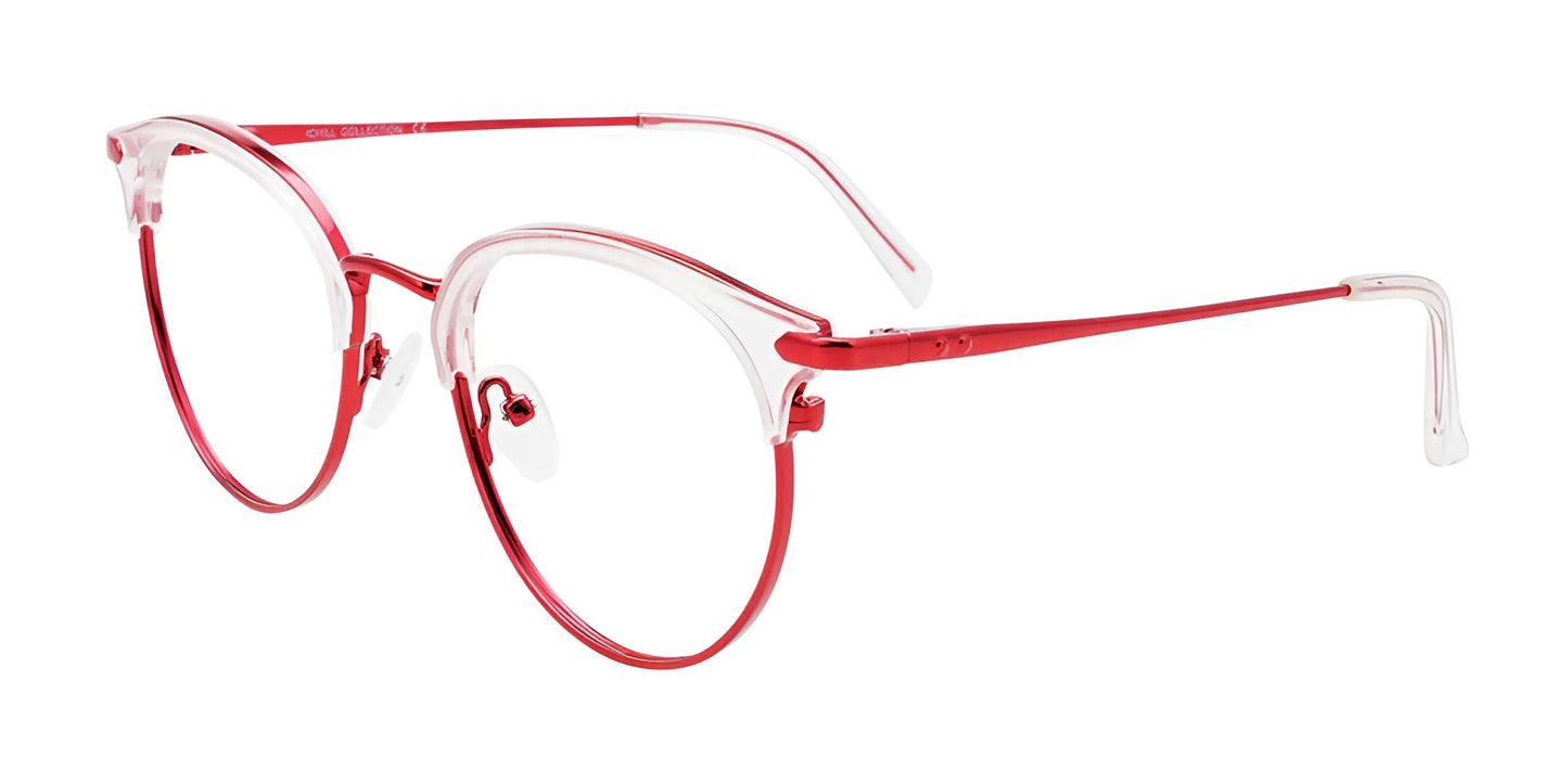 iCHILL C7038 Eyeglasses Shiny Red & Crystal