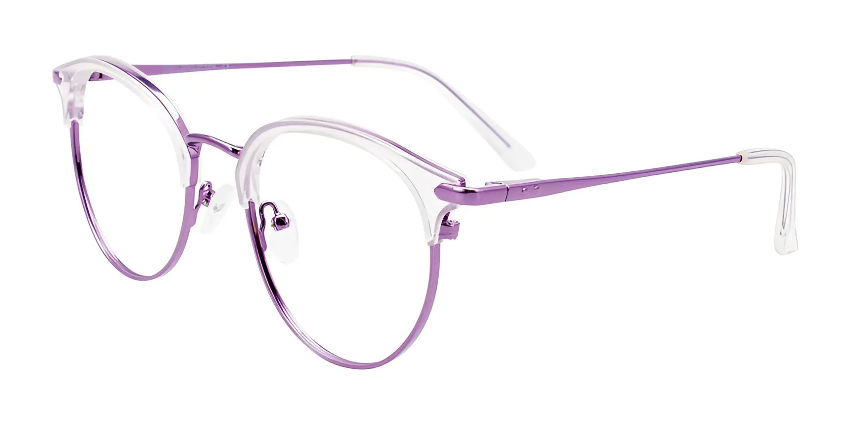 iCHILL C7038 Eyeglasses Shiny Purple & Crystal