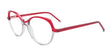 iCHILL C7040 Eyeglasses Red Crystal & Grey Crystal / Red Crystal
