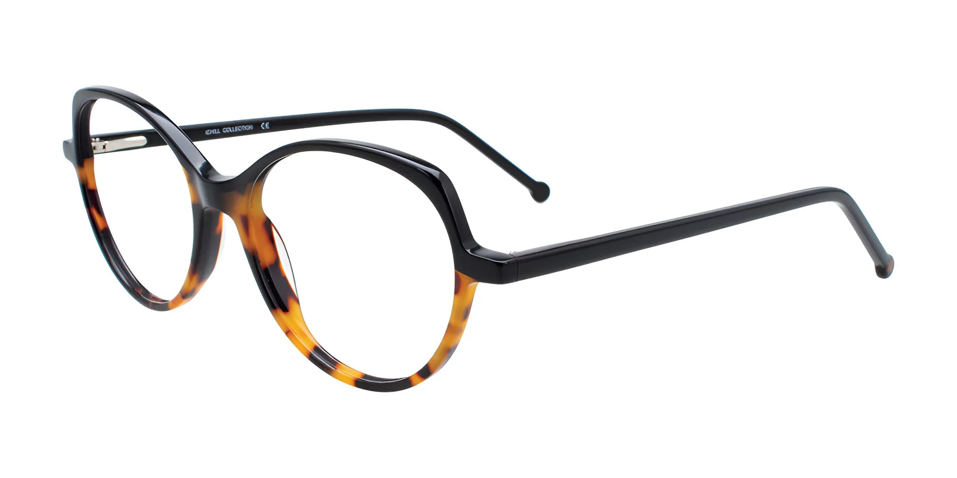 iCHILL C7040 Eyeglasses Black & Demi Amber / Black