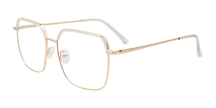 iCHILL C7047 Eyeglasses | Size 55 / Shiny Gold / Crystal