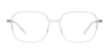 iCHILL C7048 Eyeglasses | Size 52 / Crystal & Steel