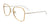 iCHILL C7049 Eyeglasses | Size 53 / Light Copper & Steel