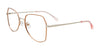 iCHILL C7049 Eyeglasses | Size 53 / Pink Gold & Steel