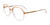 iCHILL C7051 Eyeglasses | Size 55 / Grad Tr Brn & Pink/Sat Gold