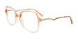 iCHILL C7053 Eyeglasses Grad Tr Peach / Beige