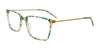 iCHILL C7054 Eyeglasses | Size 56 / Crystal Orange Tor/Gold