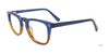 iCHILL C7059 Eyeglasses | Size 48 / Transparent Blue & Transparent Striped Brown
