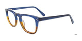 iCHILL C7059 Eyeglasses Transparent Blue & Transparent Striped Brown