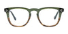 iCHILL C7059 Eyeglasses | Size 48 / Black & Transparent Striped Brown