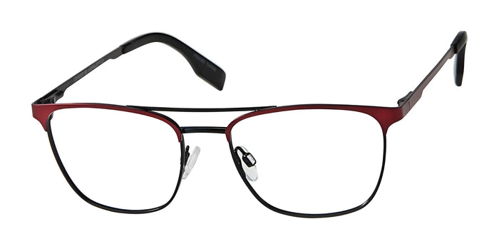 JBX DENVER Eyeglasses | Size 51 / Black / Red