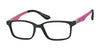 Jelly Bean JB161 Eyeglasses | Size 45 / Black/Pink