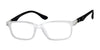 Jelly Bean JB175 Eyeglasses | Size 48 / Matte Crystal