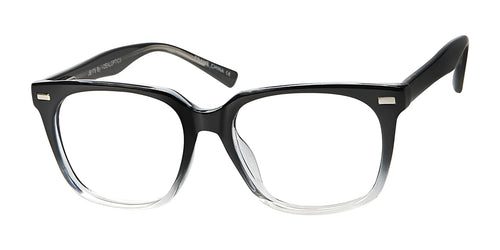 Jelly Bean JB179 Eyeglasses / Size 46 / Black/Crystal