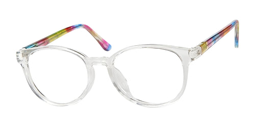 Jelly Bean JB186 Eyeglasses / Size 46 / Crystal