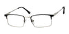 Jelly Bean JB192 Eyeglasses | Size 47 / Black/Silver