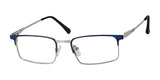 Jelly Bean JB192 Eyeglasses Navy / Silver