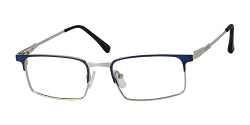 Jelly Bean JB192 Eyeglasses / Size 47 / Black/Silver