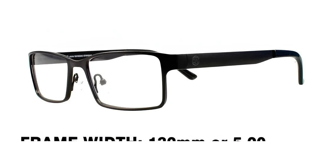 John Raymond BACKSPIN Eyeglasses Black 1.50X