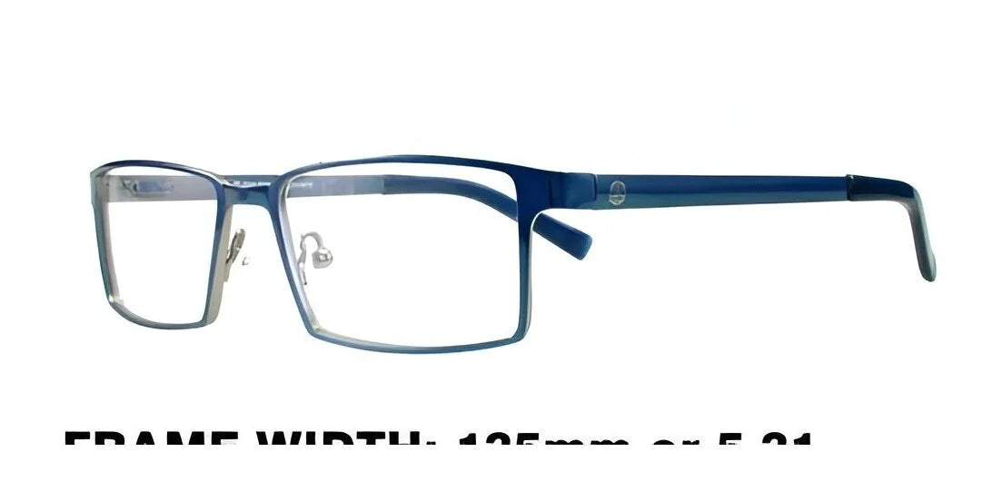 John Raymond DRAW Eyeglasses Blue 2.00X