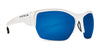 Kaenon ARCATA SR Sunglasses | Size 63 / Matte White / Ultra Grey 12 Pacific Blue Mirror