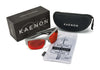 Kaenon ARCATA SR Sunglasses | Size 63 / Justin Turner Matte Grey / Ultra Grey 12 Red Mirror