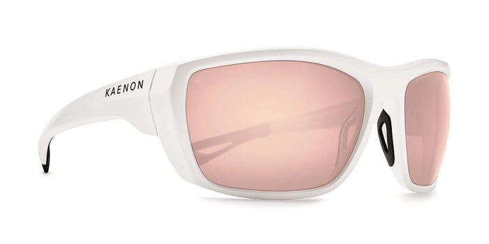 Kaenon ARCATA Sunglasses | Size 64 / Matte White / Copper 50