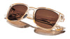 Kaenon AVALON Sunglasses | Size 51 / Matte Black / Brown 12 Coastal Green Mirror