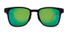 Kaenon AVALON Sunglasses | Size 51 / Matte Black / Brown 12 Coastal Green Mirror