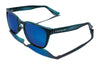 Kaenon AVALON Sunglasses | Size 51 / Matte Black / Brown 12 Coastal Green Mirror