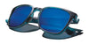 Kaenon AVALON Sunglasses | Size 51 / Matte Black / Brown 12 Coastal Green Mirror