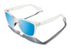 Kaenon AVALON Sunglasses | Size 51 / Matte Black / Brown 12 Coastal Green Mirror