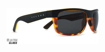 Kaenon BURNET ULTRA GLASS Sunglasses 199 / Matte Black + Tortoise