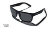 Kaenon BURNET XL ULTRA GLASS Sunglasses | Size 59 / Matte Black / Grey