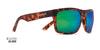 Kaenon BURNET XL ULTRA GLASS Sunglasses | Size 59 / Matte Tortoise / Coastal Green