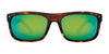 Kaenon BURNET Sunglasses | Size 57 / Matte Black + Tortoise / Ultra Grey 12 Pacific Blue Mirror