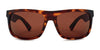 Kaenon BURNET M Sunglasses | Size 60 / Matte Black / Ultra Brown 12 Coastal Green