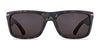 Kaenon BURNET Sunglasses | Size 57 / Matte Black + Tortoise / Ultra Grey 12 Pacific Blue Mirror