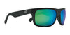 Kaenon BURNET M Sunglasses | Size 60 / Matte Black / Ultra Brown 12 Coastal Green