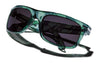 Kaenon BURNET Sunglasses | Size 57 / Matte Black + Tortoise / Ultra Grey 12 Pacific Blue Mirror