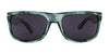 Kaenon BURNET Sunglasses | Size 57 / Matte Black + Tortoise / Ultra Grey 12 Pacific Blue Mirror