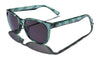 Kaenon CALAFIA Sunglasses | Size 51 / Matte Black + Tortoise / Ultra Grey 12